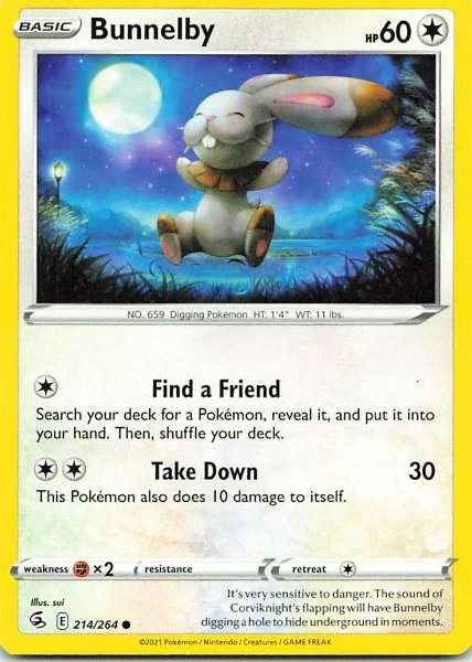 Bunnelby - Fusion Strike #214/264