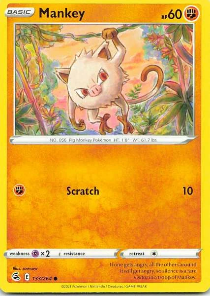 Mankey - Fusion Strike #133/264