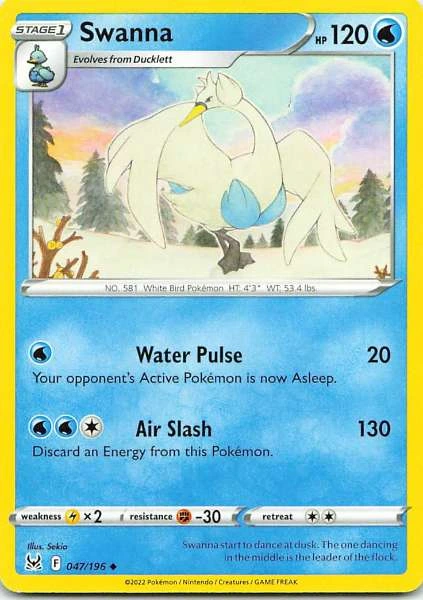 Swanna - Lost Origin #047/196