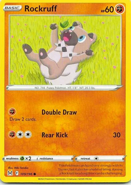 Rockruff - Lost Origin #109/196