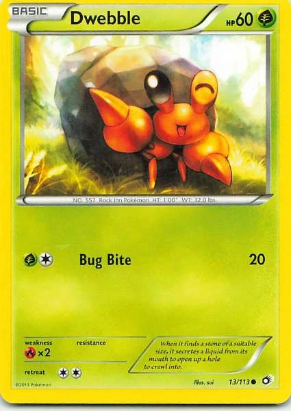 Dwebble - Legendary Treasures #13/113