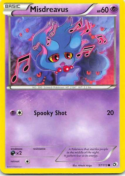 Misdreavus - Legendary Treasures #57/113