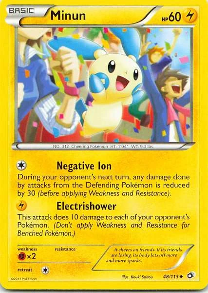 Minun - Legendary Treasures #48/113