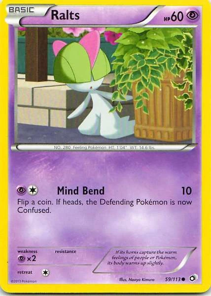 Ralts - Legendary Treasures #59/113