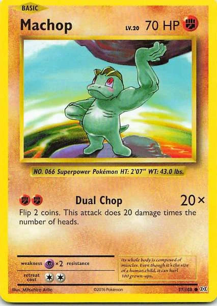 Machop - Evolutions #57/108