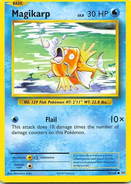 Magikarp - Evolutions #33/108