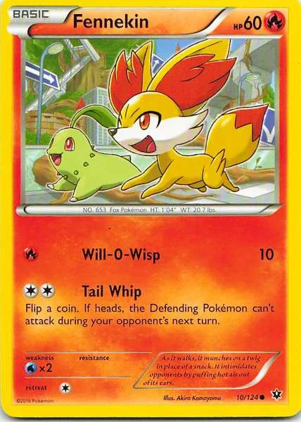 Fennekin - Fates Collide #10/124