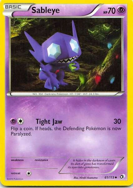 Sableye - Legendary Treasures #61/113