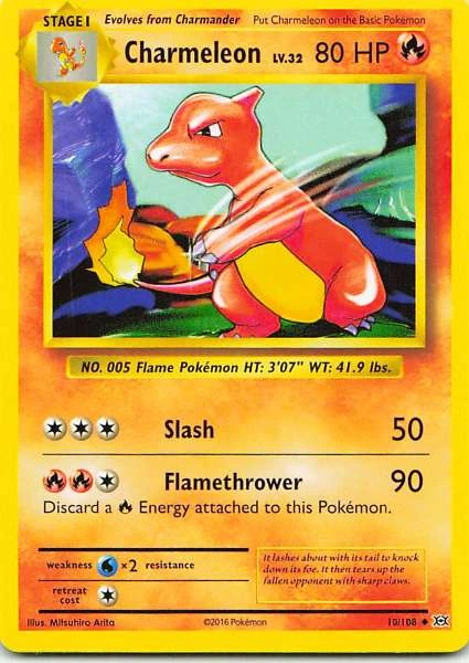 Charmeleon - Evolutions #10/108