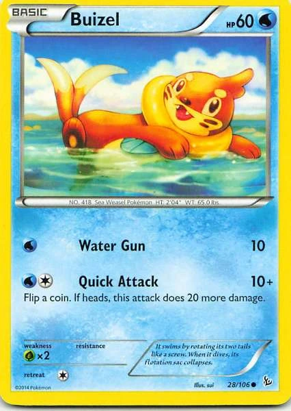 Buizel - Flashfire #28/106