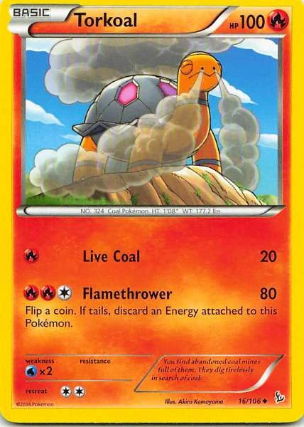Torkoal - Flashfire #16/106