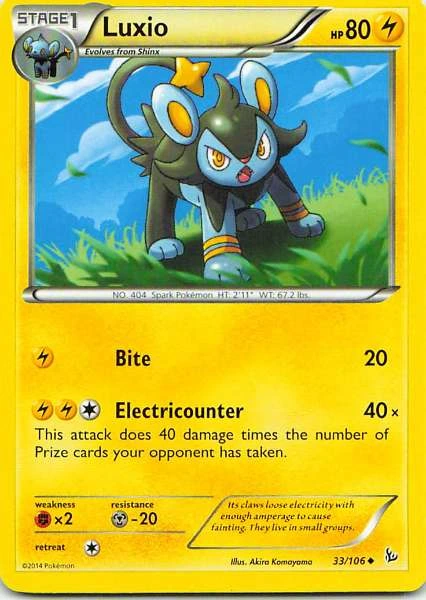 Luxio - Flashfire #33/106