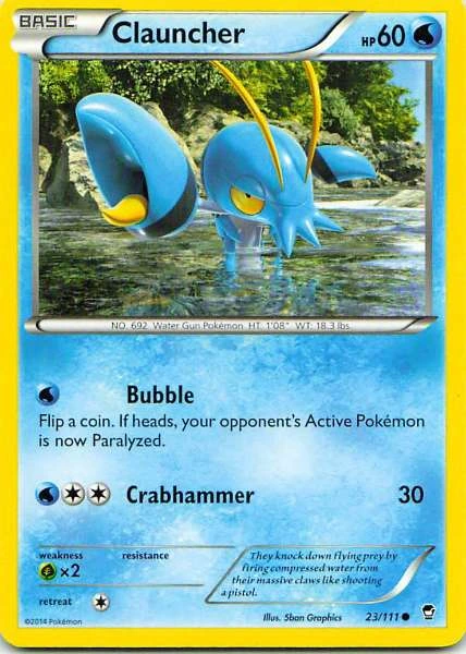 Clauncher - Furious Fists #23/111