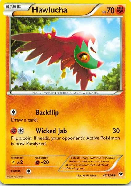 Hawlucha - Fates Collide #48/124