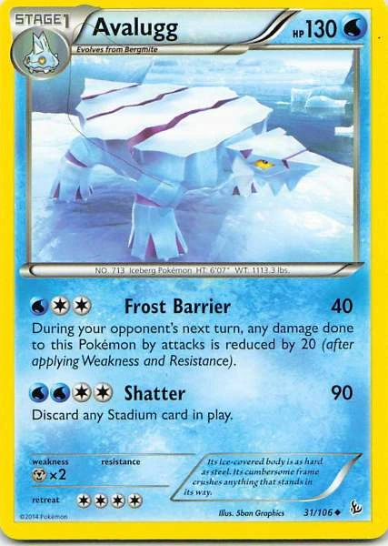 Avalugg - Flashfire #31/106