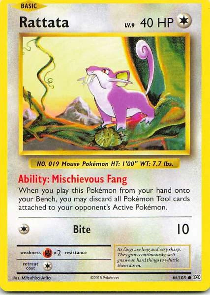 Rattata - Evolutions #66/108