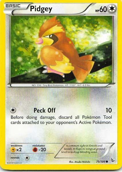 Pidgey - Flashfire #75/106