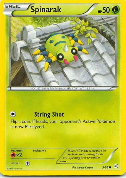 Spinarak - Ancient Origins #5/98