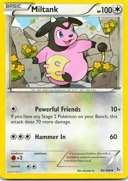 Miltank - Flashfire #83/106