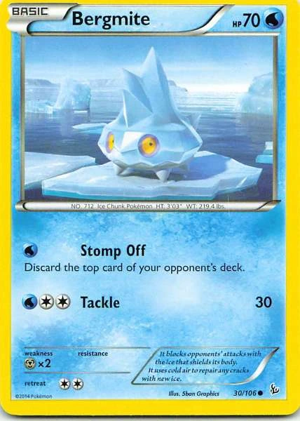 Bergmite - Flashfire #30/106