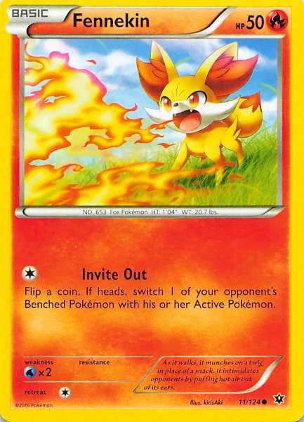Fennekin - Fates Collide #11/124