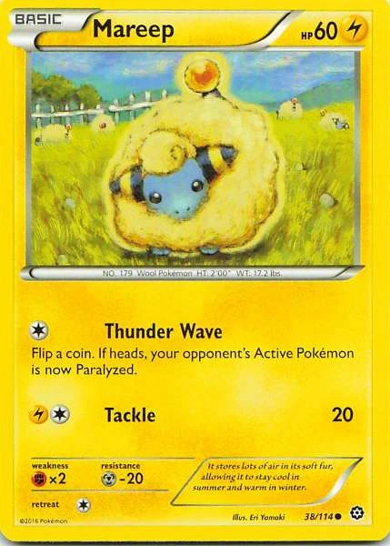 Mareep - Steam Siege #38/114