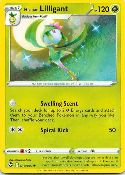 Hisuian Lilligant - Silver Tempest #010/195
