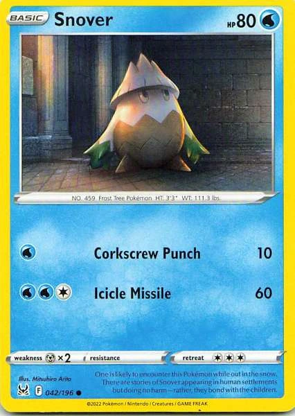 Snover - Lost Origin #042/196