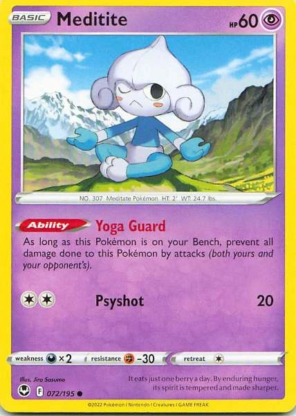 Meditite - Silver Tempest #072/195