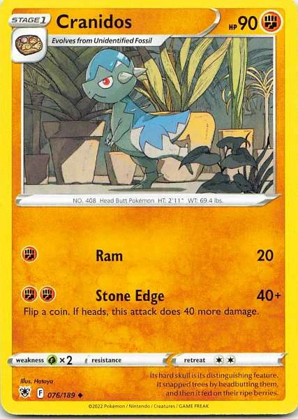 Cranidos - Astral Radiance #076/189