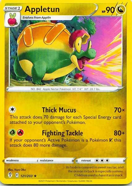 Appletun - Evolving Skies #121/203