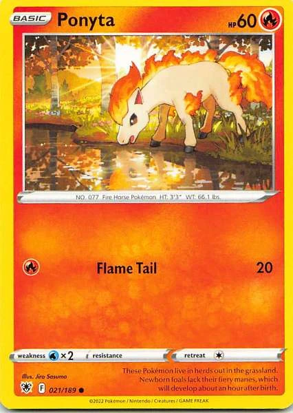 Ponyta - Astral Radiance #021/189
