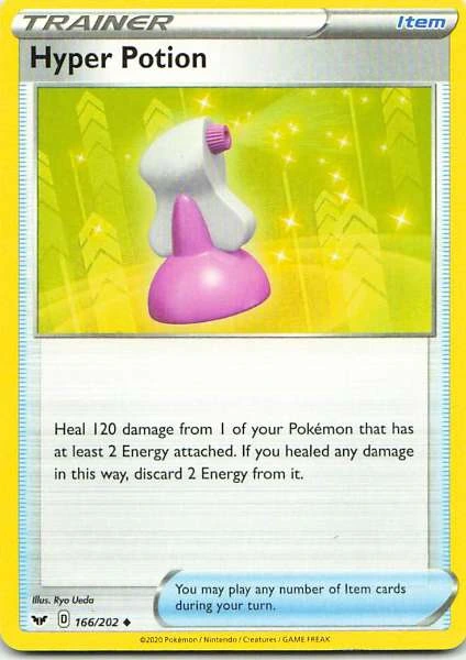 Hyper Potion - Sword & Shield Base Set #166/202