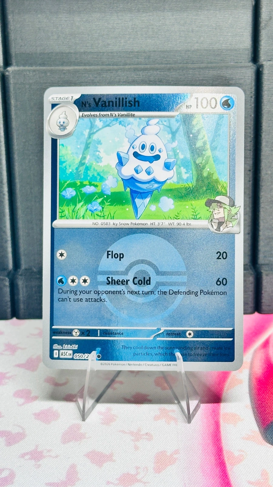 N’s Vanillish #050 (poke ball) - Ascended Heroes