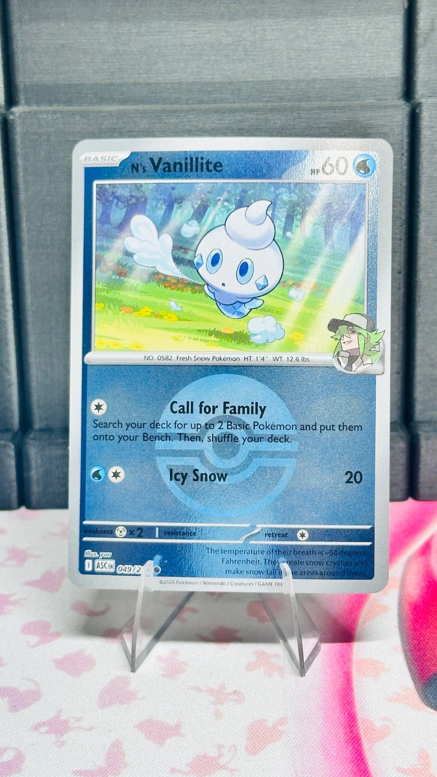 N’s Vanillite #049 (poke ball) - Ascended Heroes