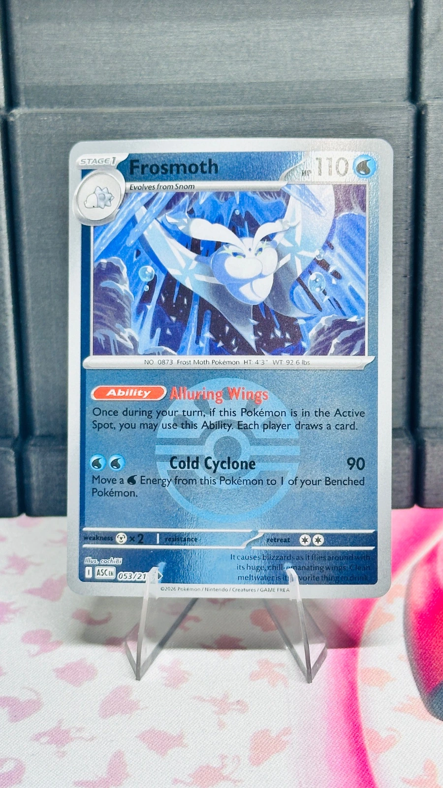 Frosmoth #053 (friend ball) - Ascended Heroes