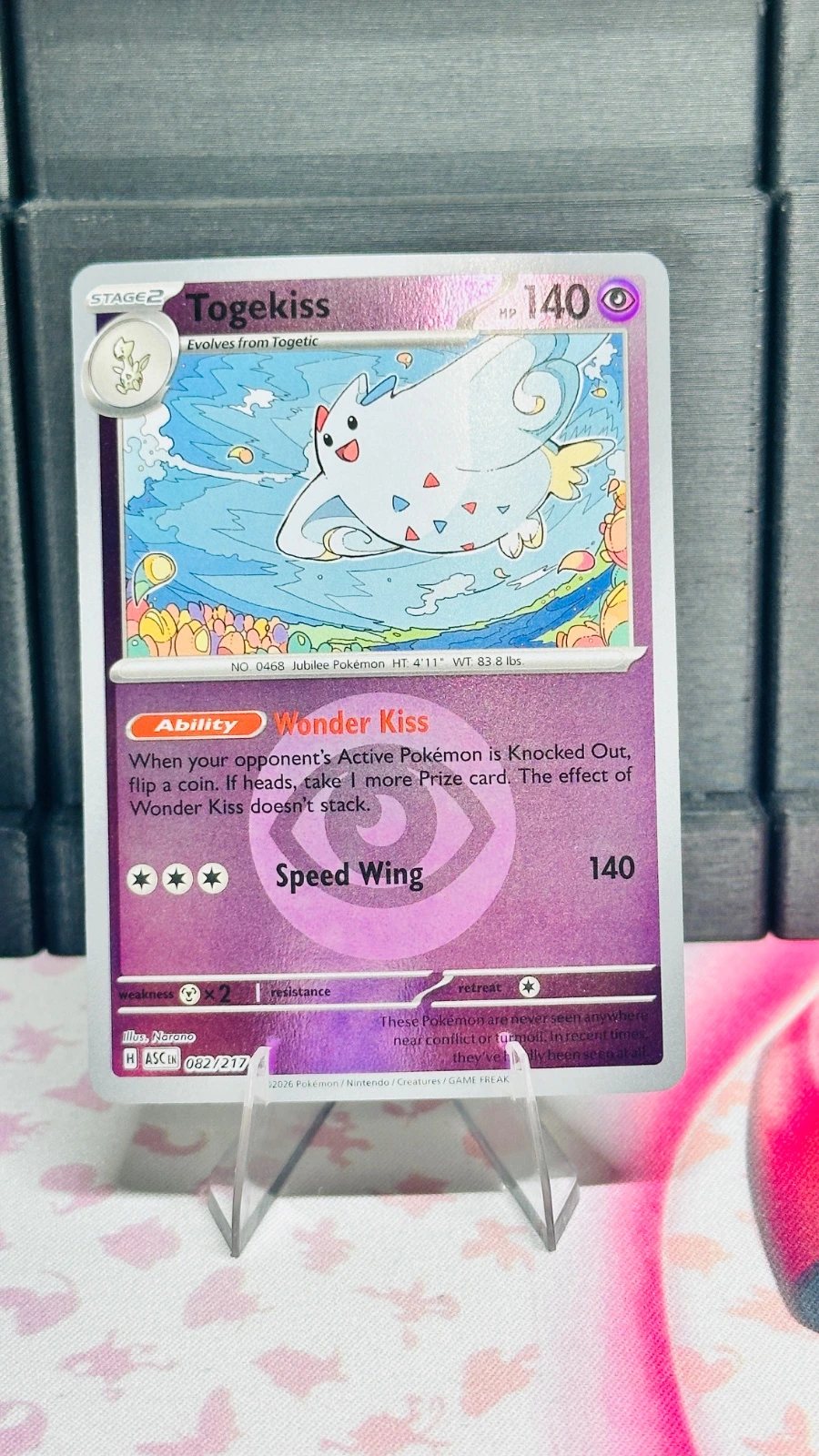 Togekiss #082 (energy symbol) - Ascended Heroes