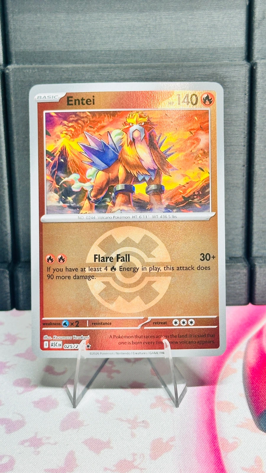 Entei #025 (quick ball) - Ascended Heroes