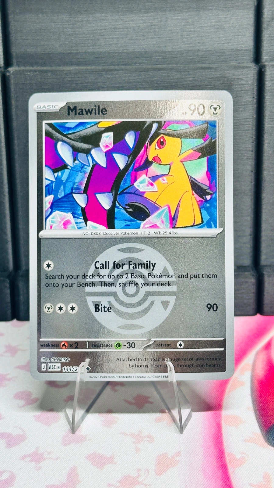 Mawile #144 (dusk ball) - Ascended Heroes