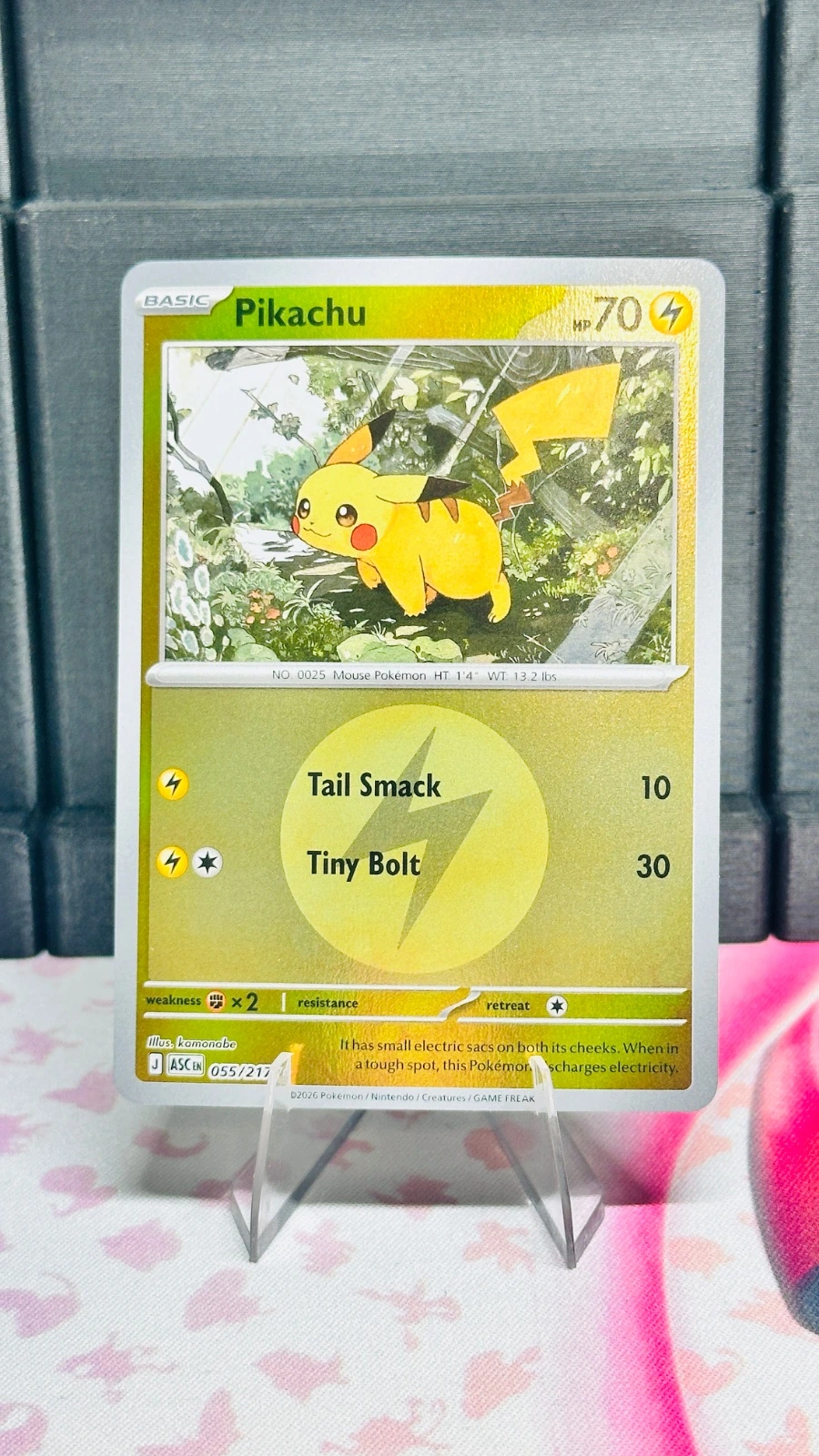 Pikachu #055 (energy symbol) - Ascended Heroes