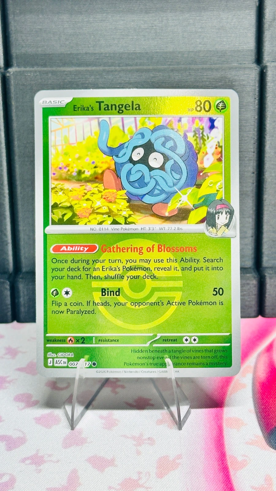 Erika’s Tangela #007 (poke ball) - Ascended Heroes