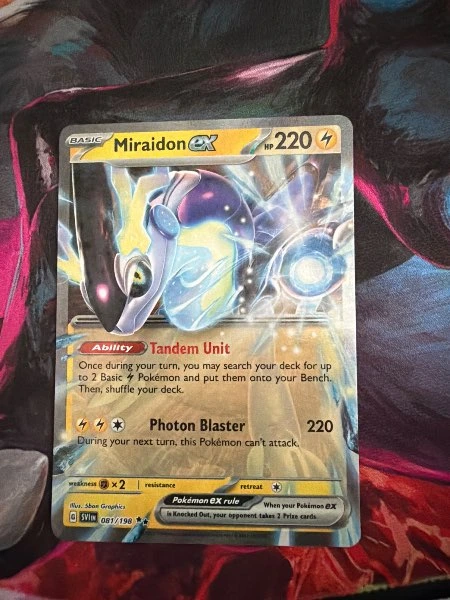 Miraidon ex - Scarlet & Violet Base Set #081/198