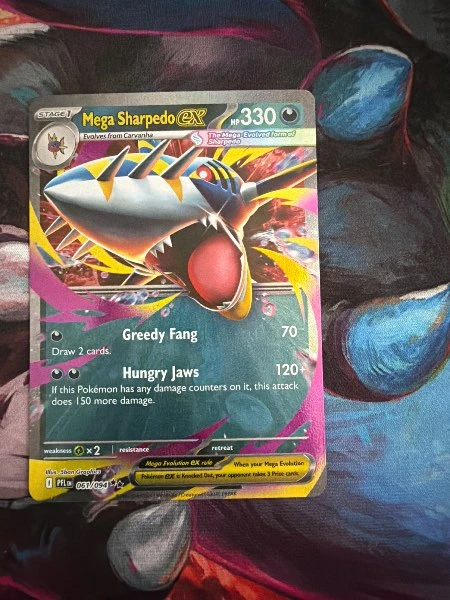 Mega Sharpedo ex - Phantasmal Flames #061/094