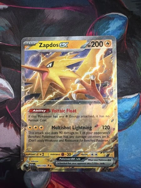 Zapdos ex - 151 #145/165