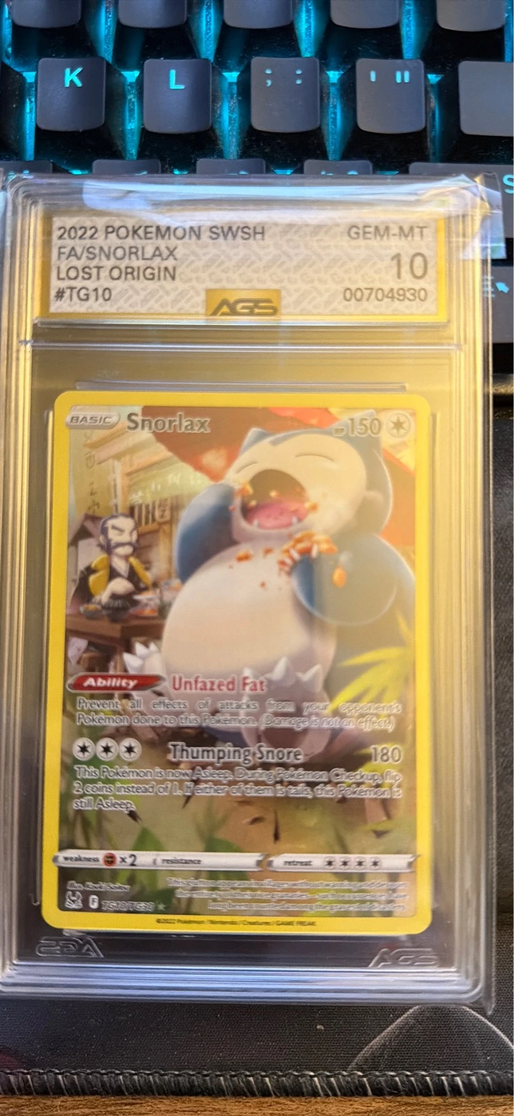 Snorlax - Lost Origin #TG10/TG30