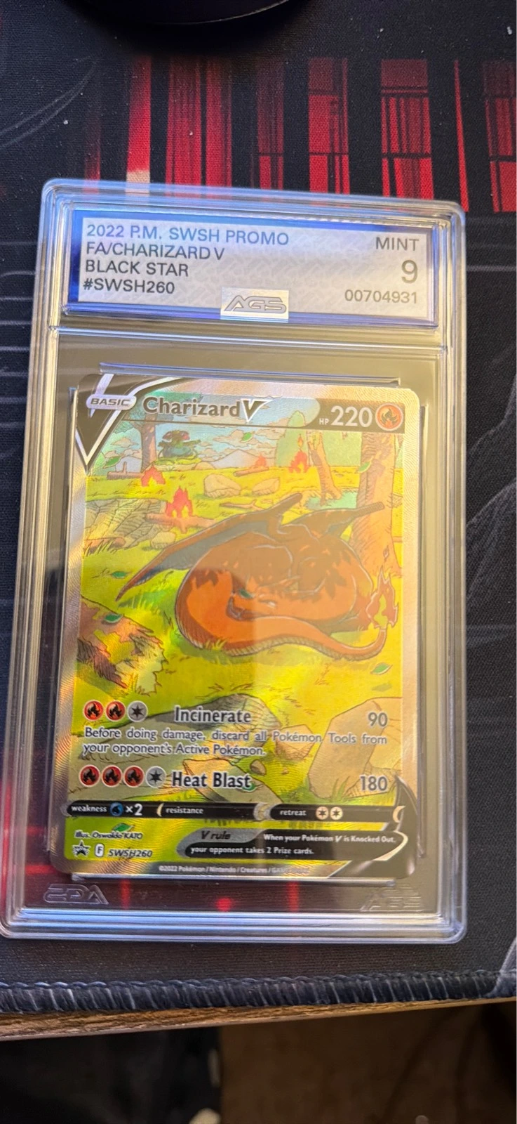 Charizard V - SWSH PROMO #SWSH260