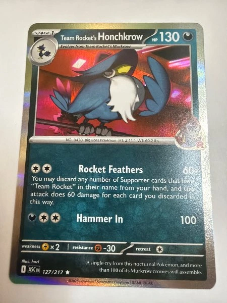 Team Rocket's Honchkrow - ASC #127/217