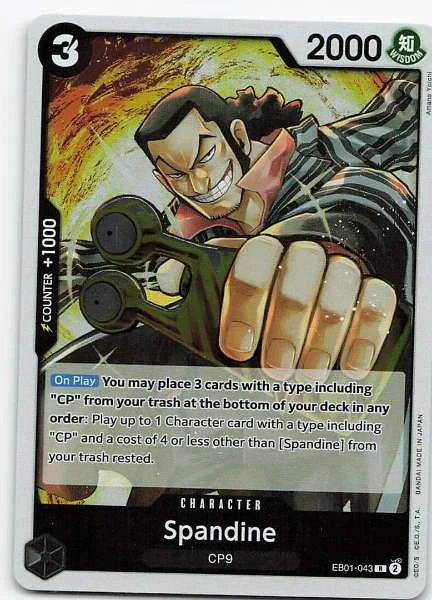 Spandine - Extra Booster: Memorial Collection #EB01-043