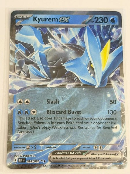 Kyurem ex - Black Bolt #028/086