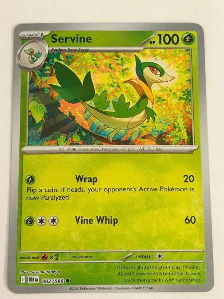 Servine - Black Bolt #002/086